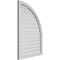 Ekena Millwork Quarter Round Top Right Surface Mount PVC Gable Vent w/ 2"W x 1-1/2"P Brickmould Frame, 28"W x 42"H GVPQR28X4202SF - alternate 4
